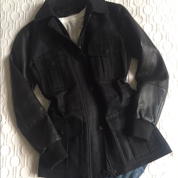 Club Monaco Utilitymilitary Jacket Euc 